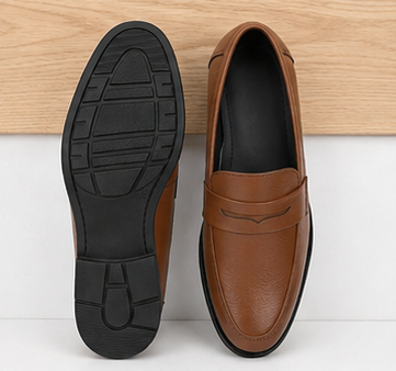 Men’s Premium Leather Penny Loafers — view 8