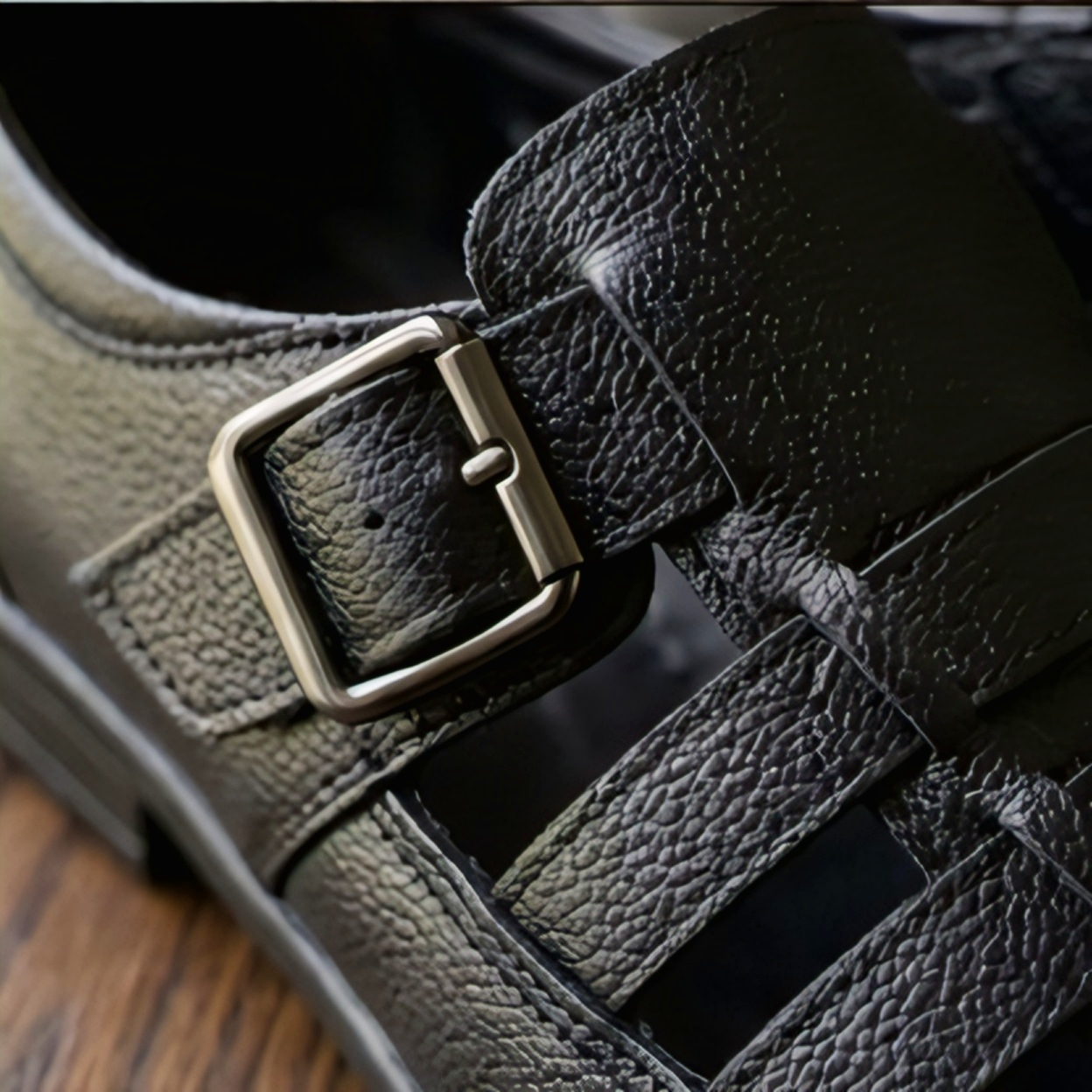 Premium Leather Fisherman Sandals — view 14