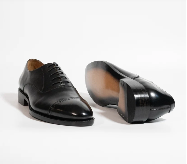 Hand Welted Michigan Captoe Brogue Oxford — view 6