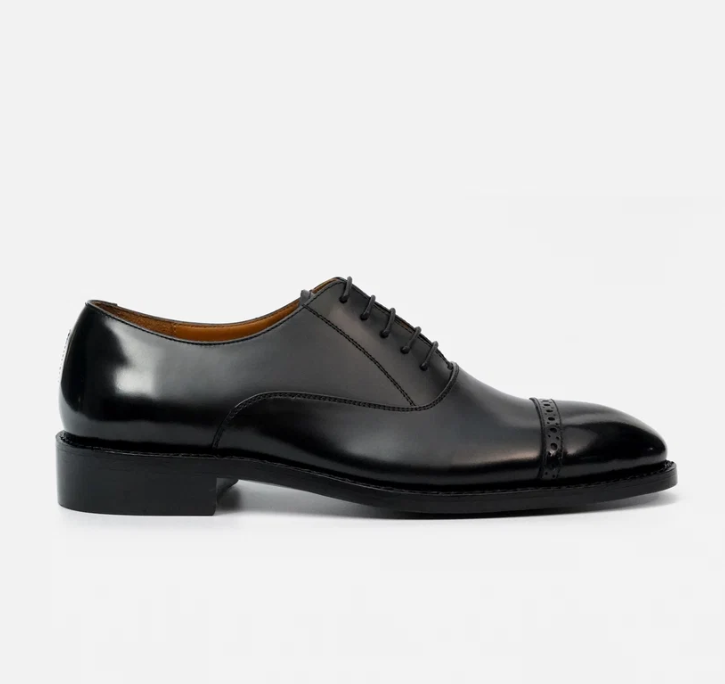 Hand Welted Michigan Captoe Brogue Oxford — view 4