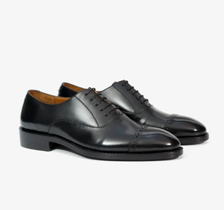 Hand Welted Michigan Captoe Brogue Oxford