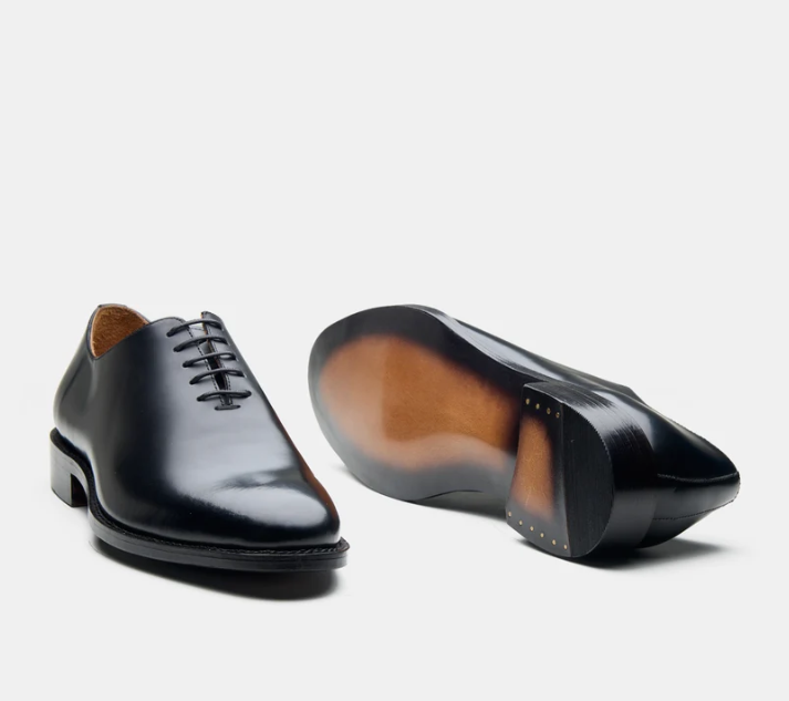 Handwelted Michigan Full Grain Seamless Oxfords — view 4