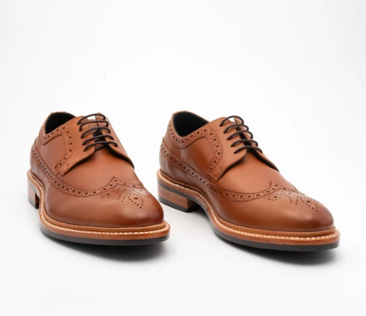 Goodyear Welted Tan Longwing Blucher