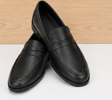 Men’s Premium Leather Penny Loafers — view 5