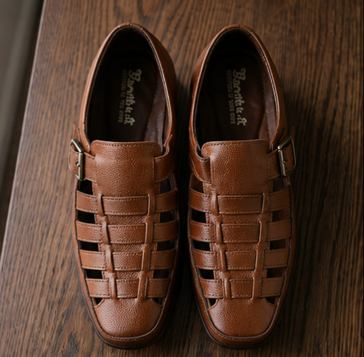 Premium Leather Fisherman Sandals — view 6