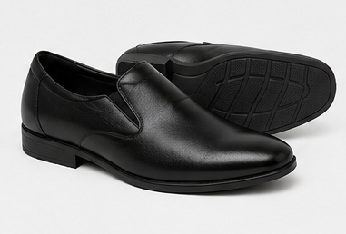 Premium Leather Slip-On Formal Shoes — view 5