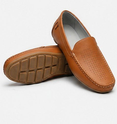 Men’s Premium Perforated Driving Loafers — view 4