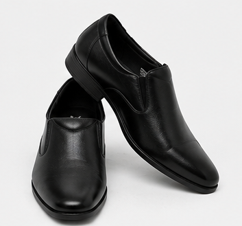 Premium Leather Slip-On Formal Shoes — view 4