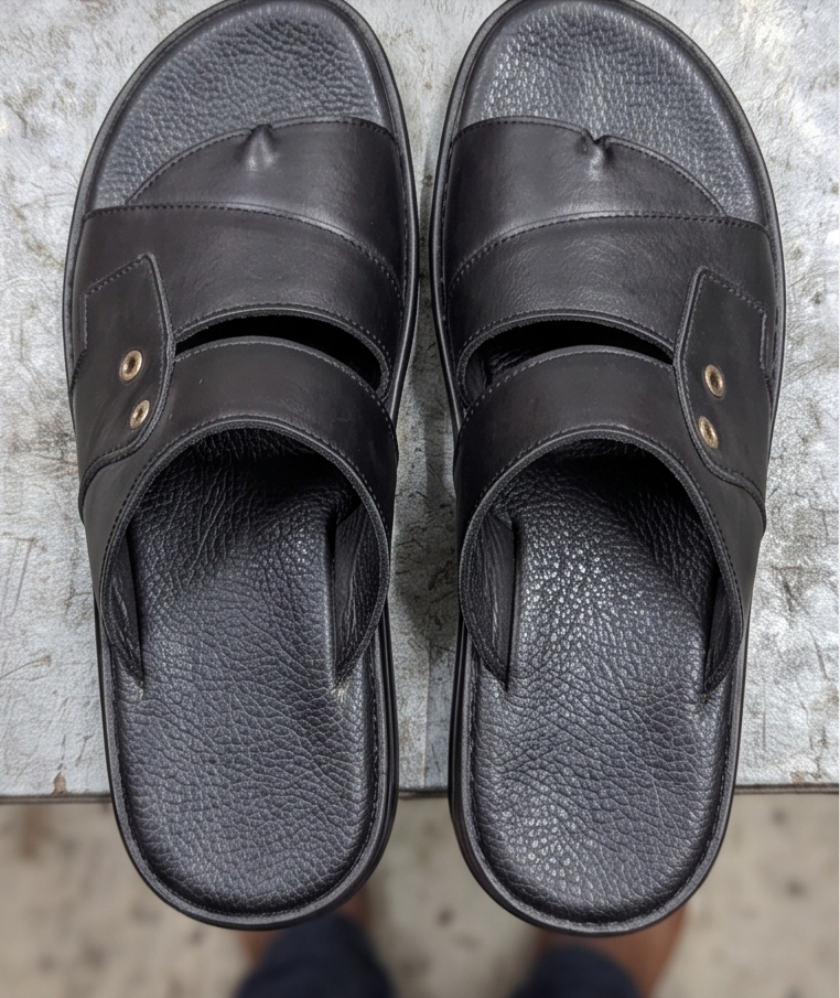 Premium Leather Criss-Cross Strap Sandals — view 7