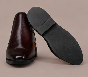 Premium Leather Slingback Loafers — view 7