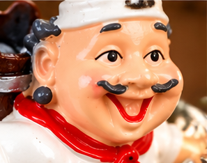 Chef Figurine Salt & Pepper Shaker Set – Cute Kitchen Seasoning Holders for Dining Table & Home Decor. — view 4