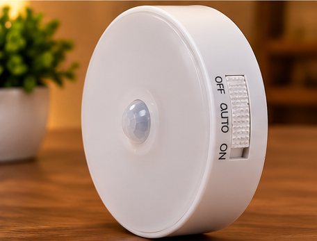Motion Sensor LED Night Light – Automatic Energy-Saving Lamp for Bedroom, Hallway, Cabinet, Closet & Home. — view 3