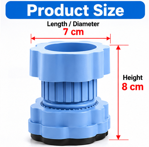 Adjustable Washing Machine Stand (Anti-Vibration Feet) — view 3